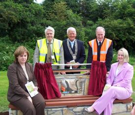 R173 Rockmarshall Road Improvement Scheme Opening  and unveiling of official plaque